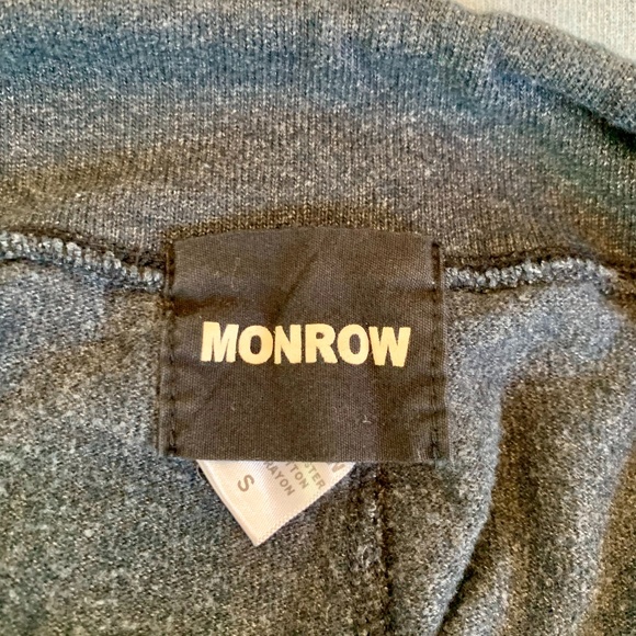 MONROW Navy Ombre Jogger Sweats SMALL - Picture 4 of 5